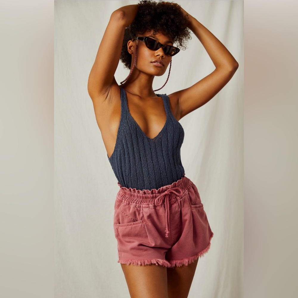 Free People Kalani pull on shorts